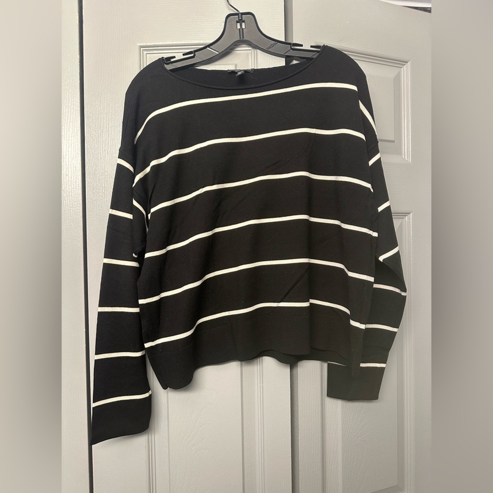 Eileen Fisher Women's Lightweight Cozy Tencel Stretch Bateau Neck Box Top